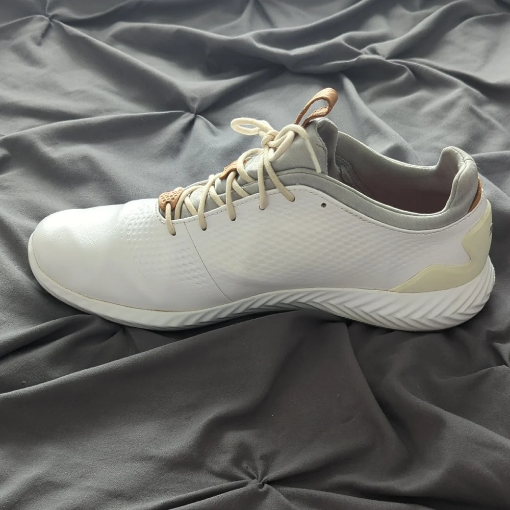 Puma Ignite Pwradapt Leather 2.0 Golf Shoes White Men's Size 11 - Picture 6 of 9